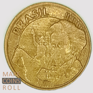 Obverse side 10 centavos Brazil 2012