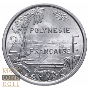 2 francs French Polynesia