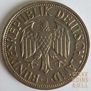Obverse side 1 Mark Germany 1973