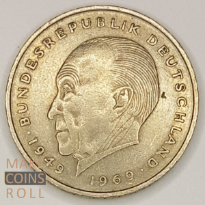 Obverse side 2 mark Germany 1973