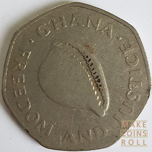 Obverse side 200 Cedis Ghana 1996