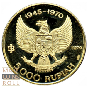 5000 rupiah Indonesia