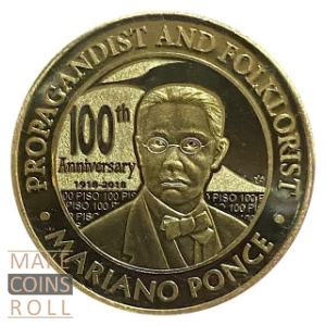 Obverse side 100 piso Philippines 2018