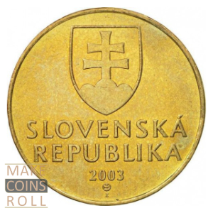 Obverse side 10 korun Slovakia 2003