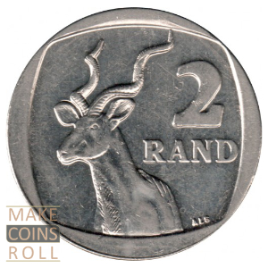 Reverse side 2 rand South Africa 2013