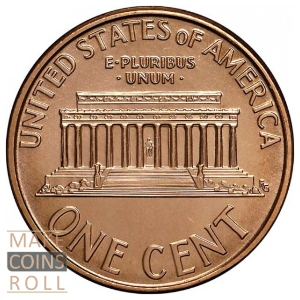 Reverse side 1 cent United States 1996