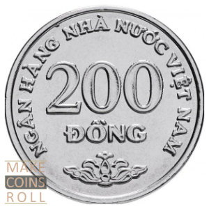 Reverse side 200 dong Vietnam 2003