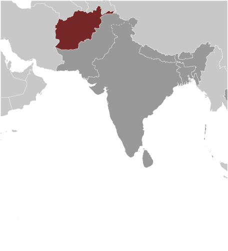 Afghanistan locator