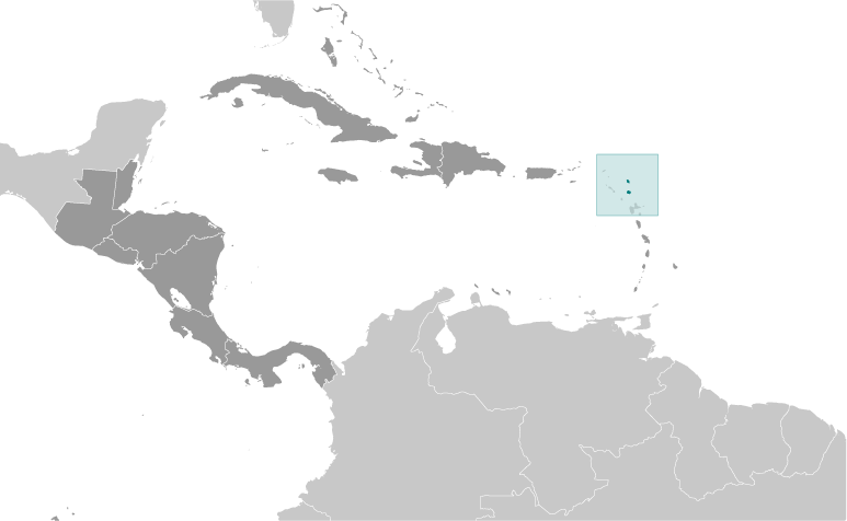 Antigua and Barbuda locator