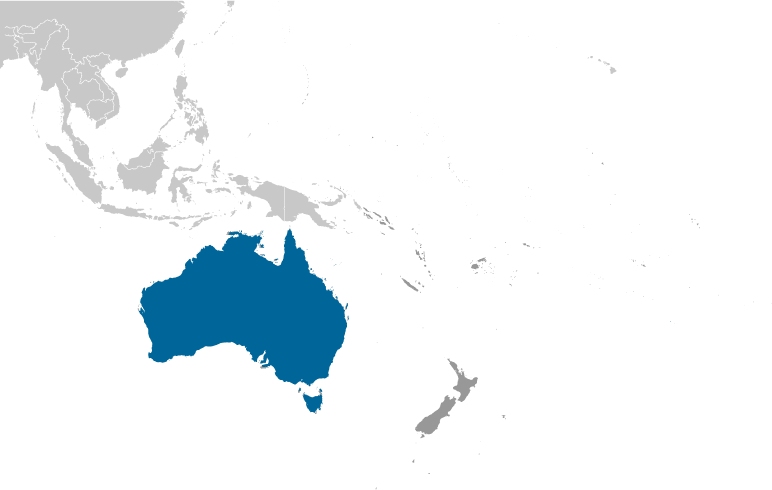 Australia locator