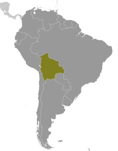 Bolivia locator