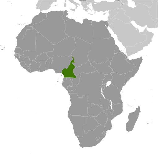 Cameroon locator