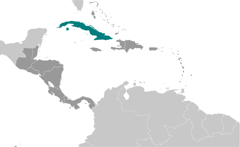 Cuba locator