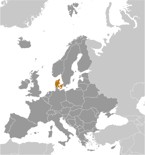 Denmark locator