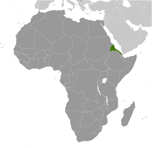 Eritrea locator