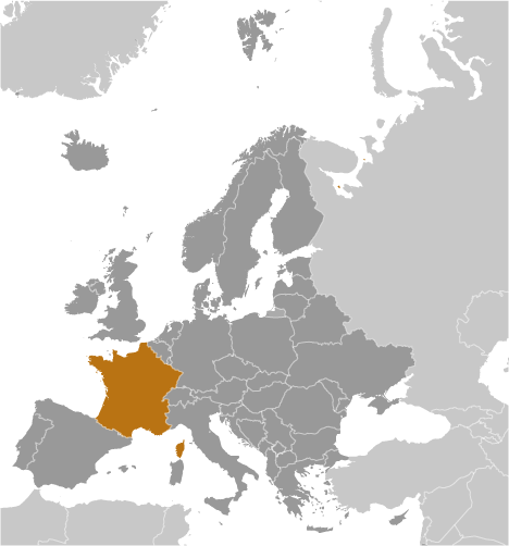 France locator