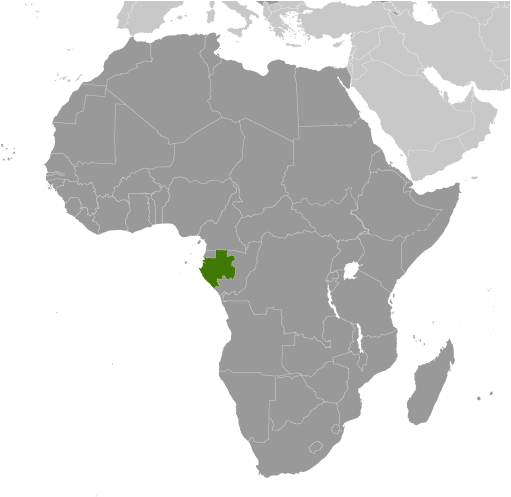 Gabon locator