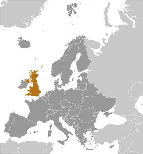 United Kingdom locator