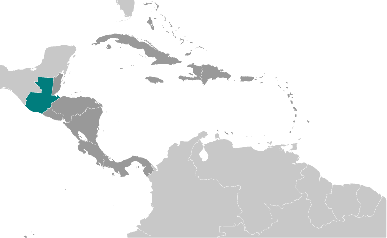 Guatemala locator