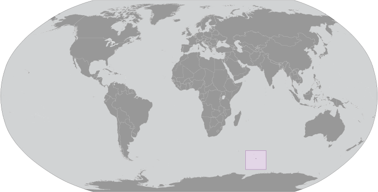 Heard Island and McDonald Islands locator