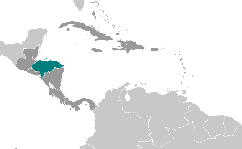 Honduras locator