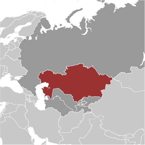 Kazakhstan locator