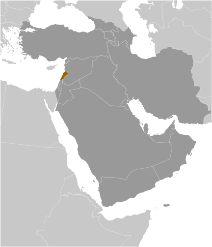 Lebanon locator