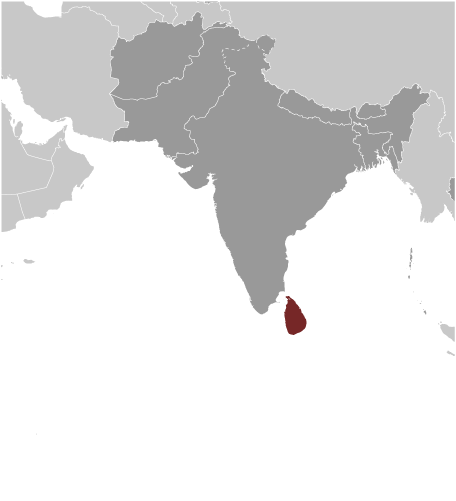 Sri Lanka locator