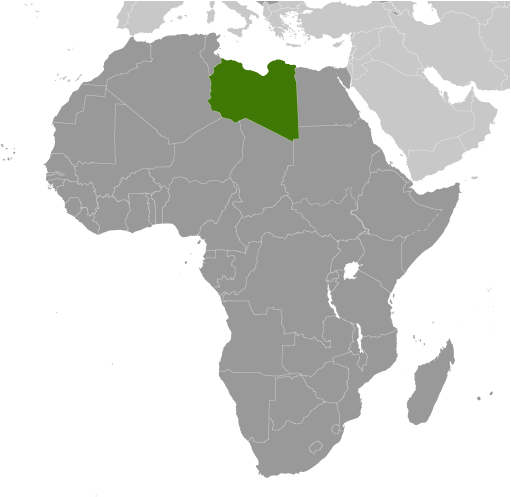 Libya locator