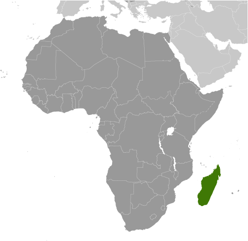 Madagascar locator