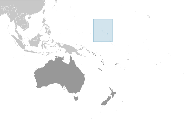 Marshall Islands locator