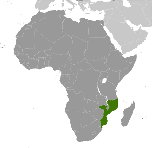 Mozambique locator