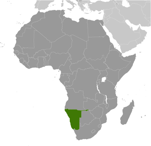 Namibia locator