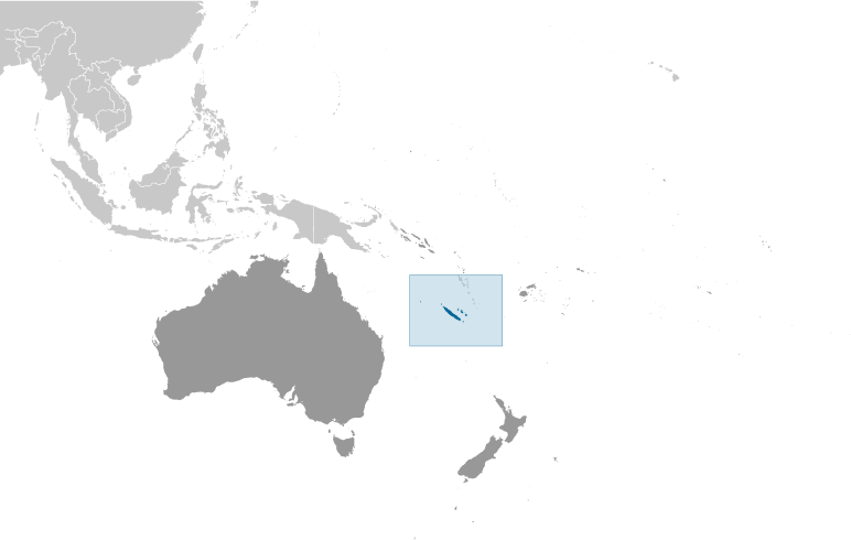 New Caledonia locator