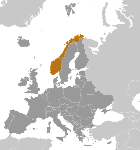 Norway locator
