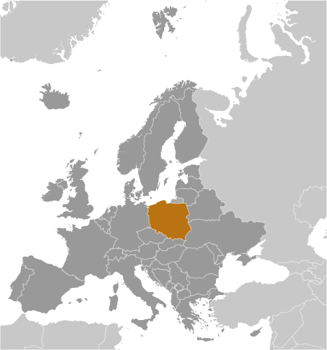 Poland locator