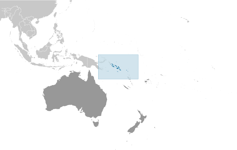 Solomon Islands locator