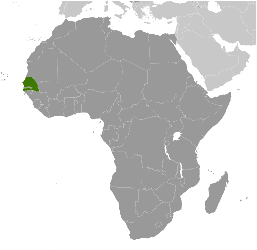 Senegal locator
