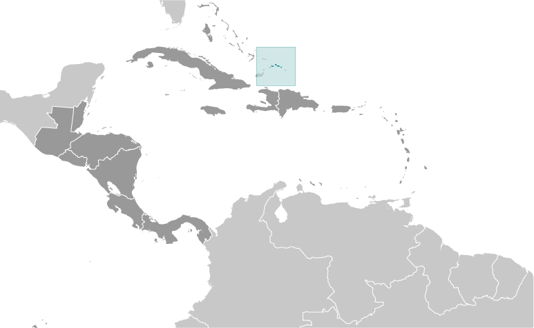 Turks and Caicos Islands locator