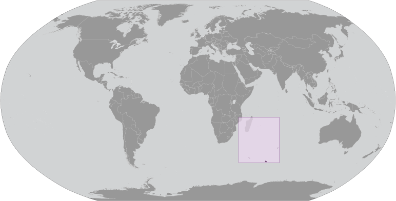 French Southern Territories locator