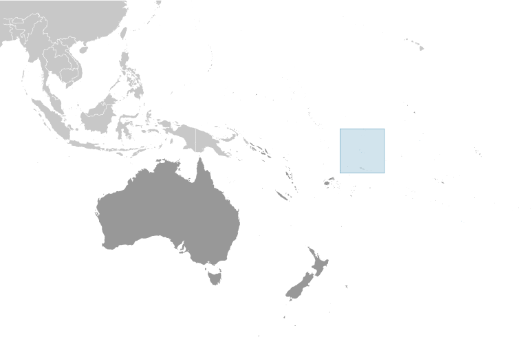 Tokelau locator