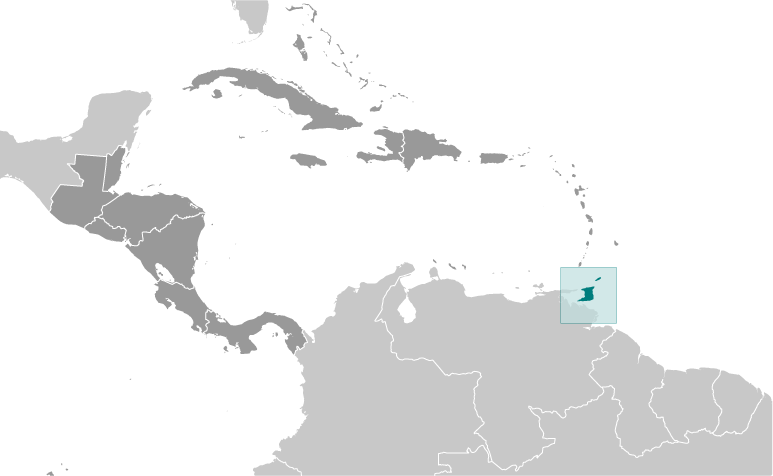 Trinidad and Tobago locator
