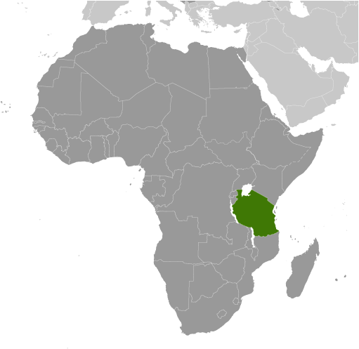 Tanzania locator