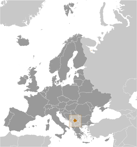 Kosovo locator