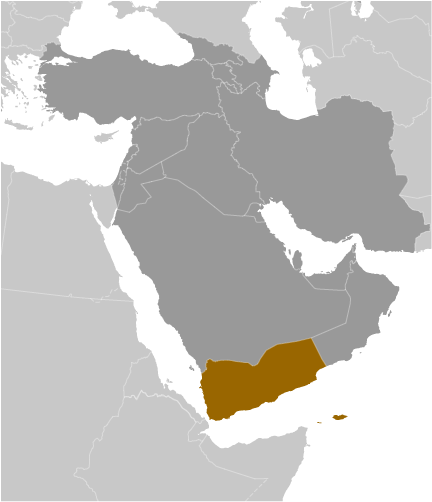 Yemen locator