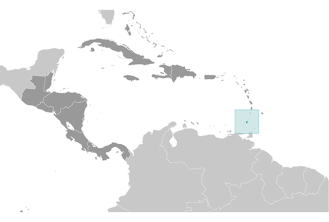 Grenada Global Locator Map