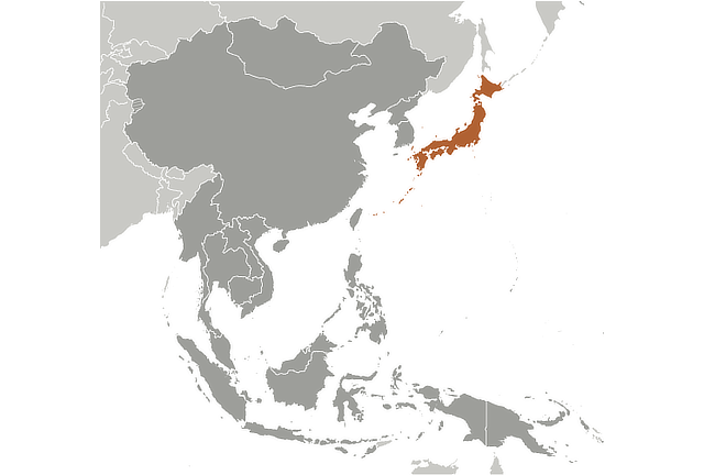Japan Global Locator Map