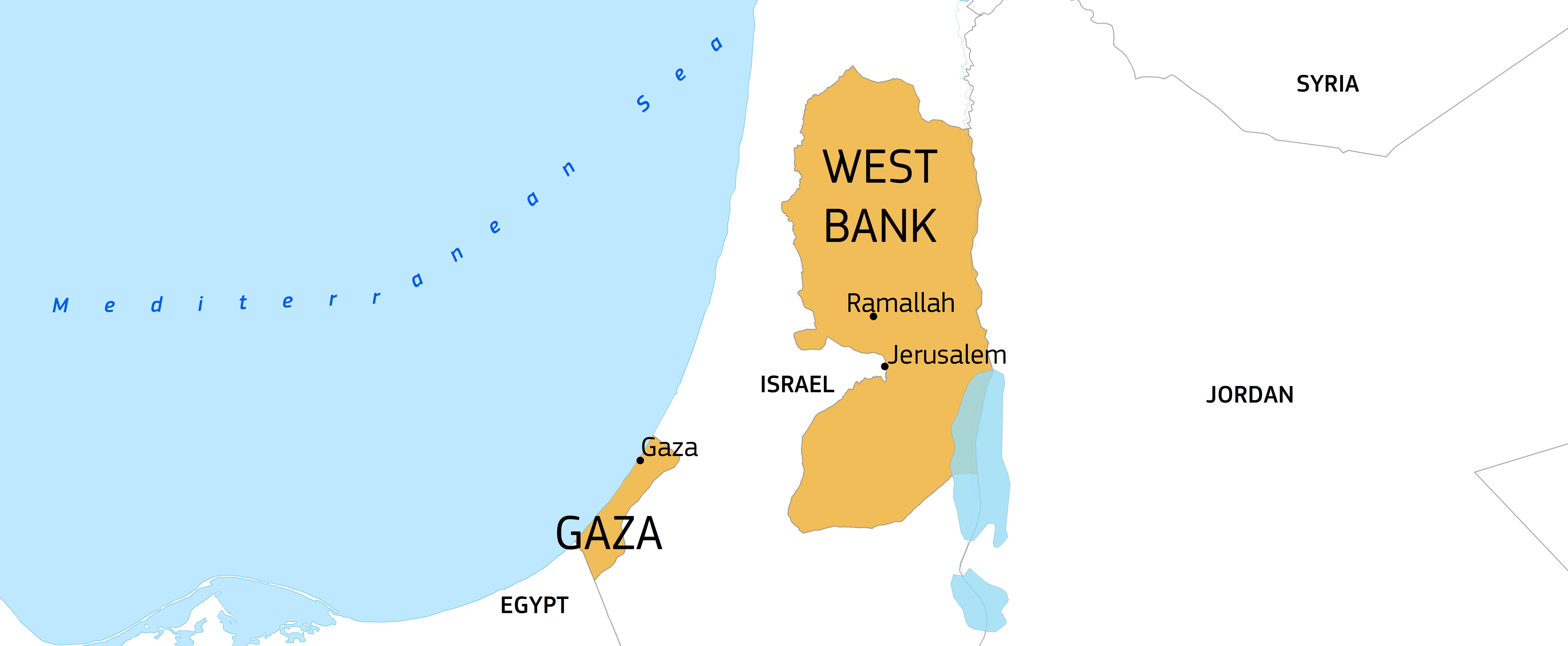 Map of Palestine