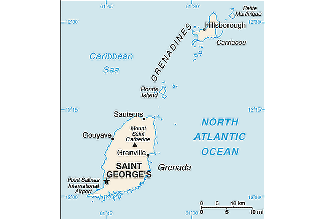 Grenada Territory Map