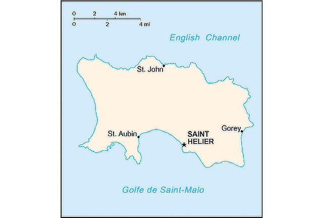 Jersey Territory Map